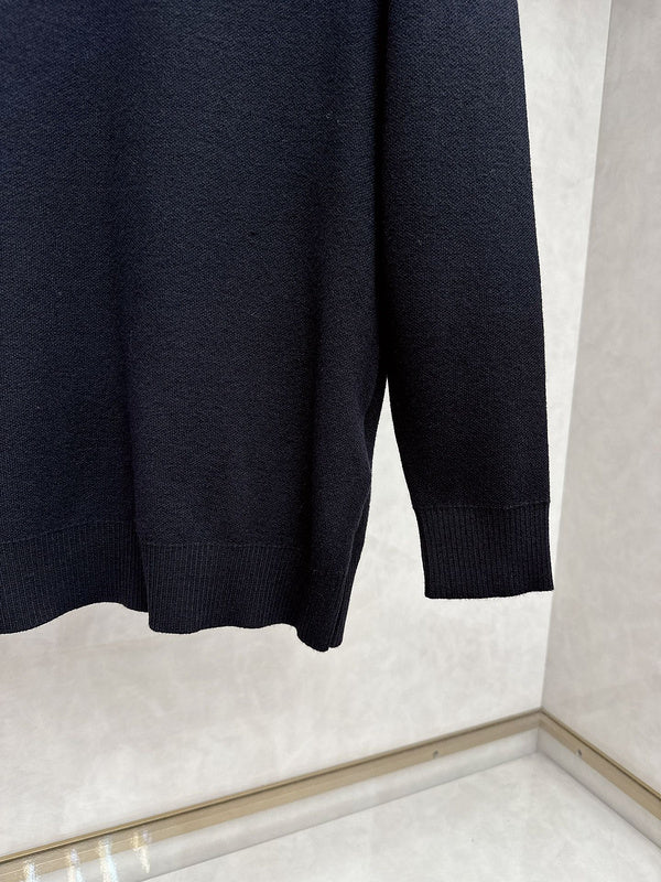 Back view of Louis Vuitton luxury clothing with contemporary cut