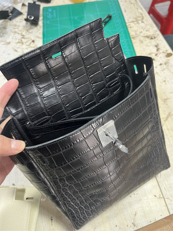 Tailored handbag styled for everyday wear