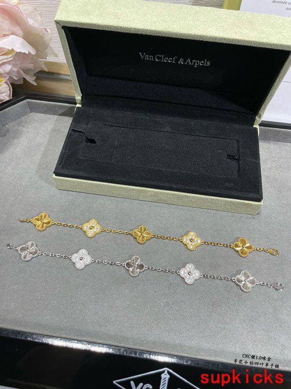 Lifestyle view of Van Cleef & Arpels unisex jewelry piece