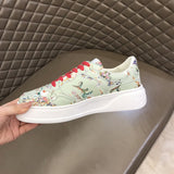 Gucci sneakers detailed view showing premium designer craftsmanship