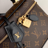 Top view of refined classic women's handbag – women's premium purse