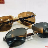 Close-up detail view of Cartier unisex sunglasses
