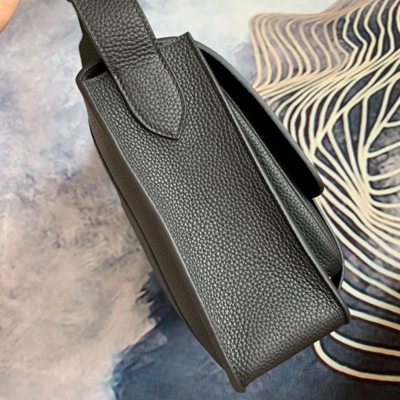 Interior view of sleek premium bag