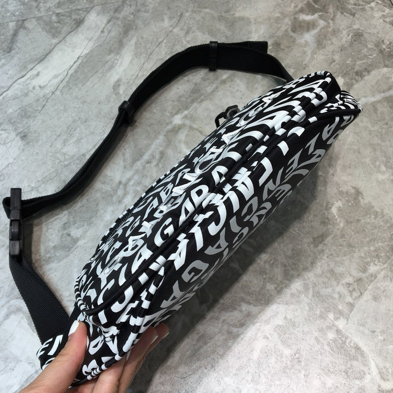 Bold Faux Leather Handbag - Statement Silhouette | Women's Premium Handbag #254 - interior view (image 6) of designer-inspired handbag