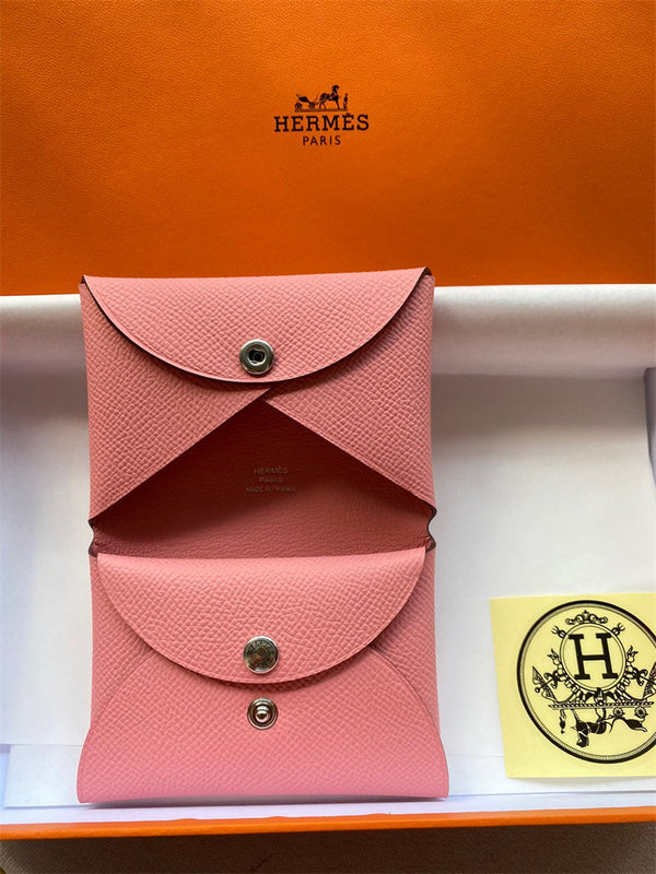 Side view of understated structured handbag