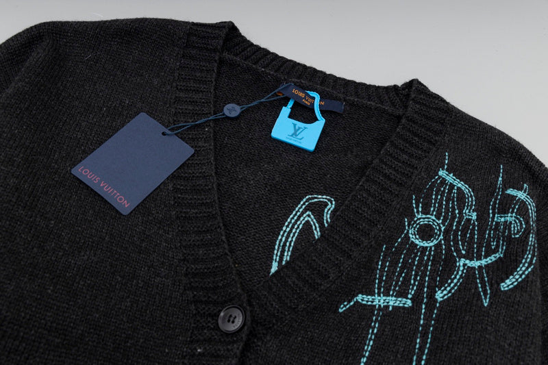 Full styled look of Louis Vuitton luxury clothing with everyday silhouette