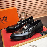 Hermes shoes Style 070 - texture and material detail