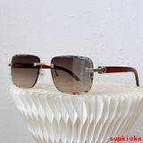 Full view of Cartier unisex sunglasses