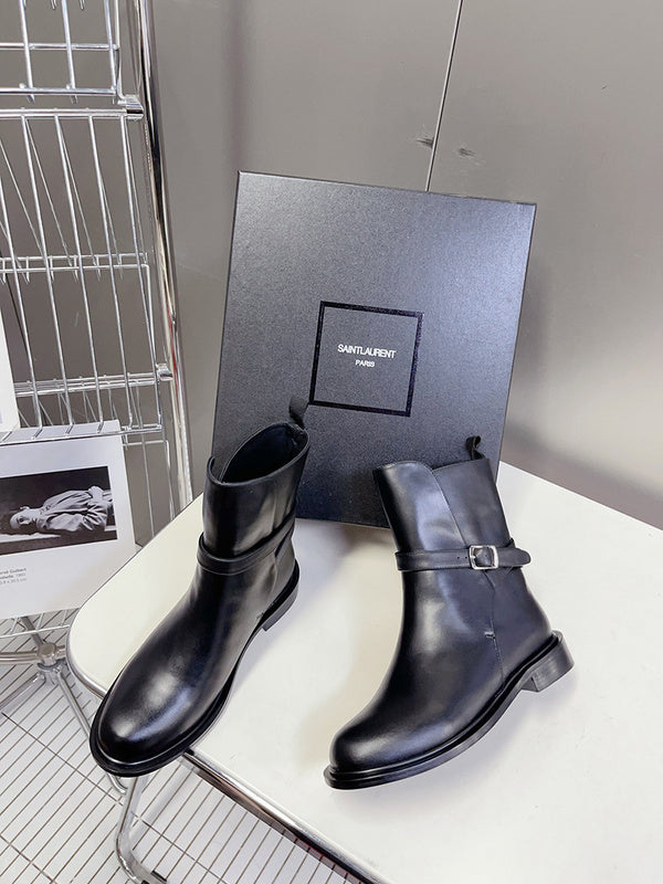Saint Laurent luxury shoes back view — premium authentic designer style