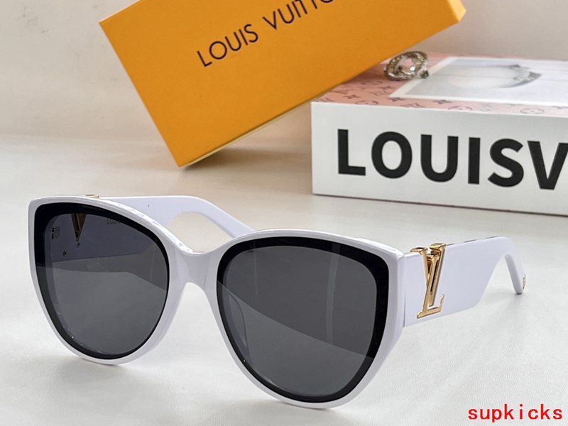 Angled view of Louis Vuitton unisex sunglasses