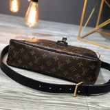 Interior view of classic sleek women's handbag – women's statement bag
