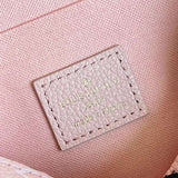 Side profile of elevated refined women's handbag – women's designer-style accessory