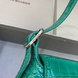Zivas Charm Polished Finish Statement Handbag (Timeless Wardrobe Addition) – Back View