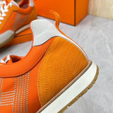 Hermes shoes Style 364 - texture and material detail