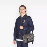Side profile of structured sleek women's handbag – women's statement bag