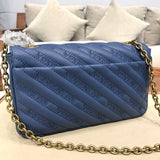 Understated Premium PU Leather Handbag - Signature Hardware Accents | Women's Luxury Handbag #799 - interior view (image 6) of designer-inspired handbag