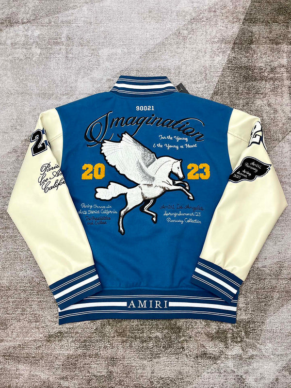 Close-up of Amiri hoodie craftsmanship