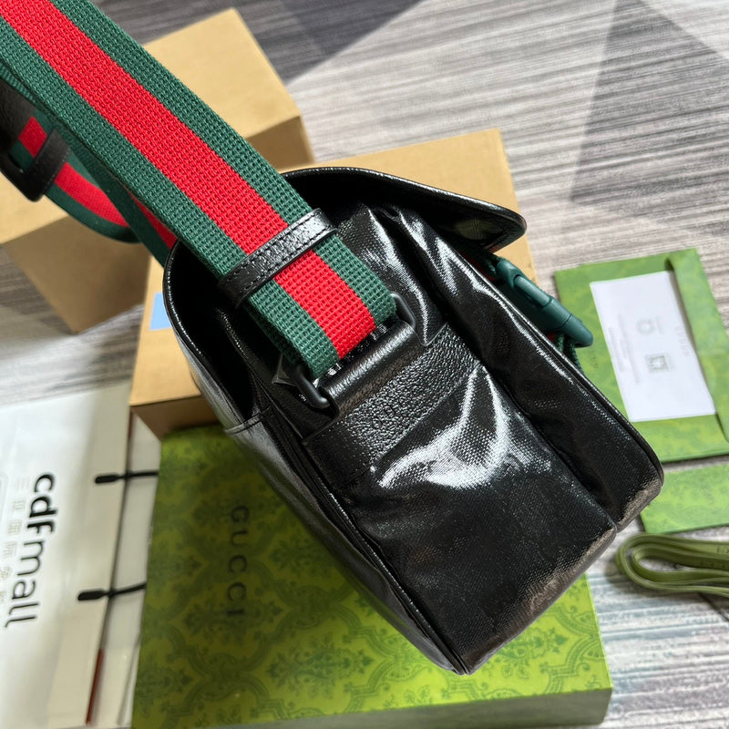 Top view of modern structured women's handbag – women's luxury accessory