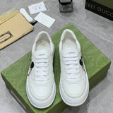 Gucci all-black luxury sneakers view 8 heritage-inspired look