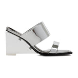 Alexander McQueen slides luxury designer piece front view