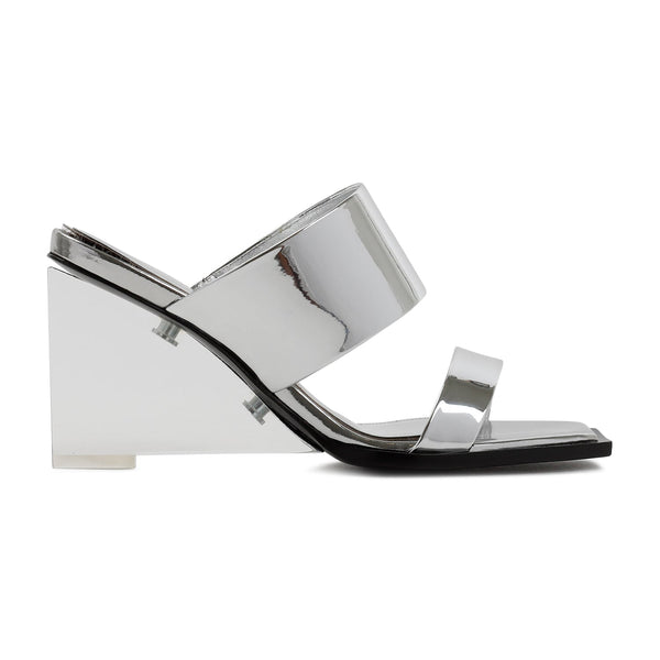 Alexander McQueen slides luxury designer piece front view