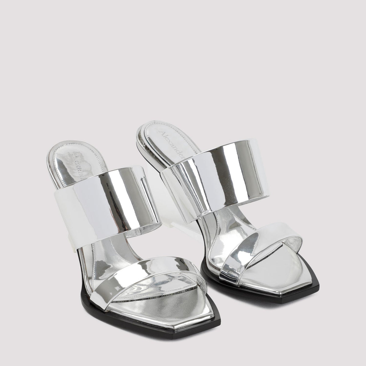 Alexander McQueen slides side profile designer luxury fashion