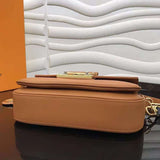 Close-up detail of classic premium women's handbag – women's designer-style accessory