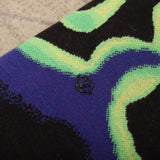 Back view of Louis Vuitton luxury clothing with logo-detail design