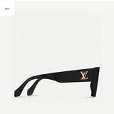 Lifestyle view of Louis Vuitton unisex sunglasses