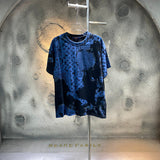 Front view of Louis Vuitton cotton t-shirt with runway-inspired design