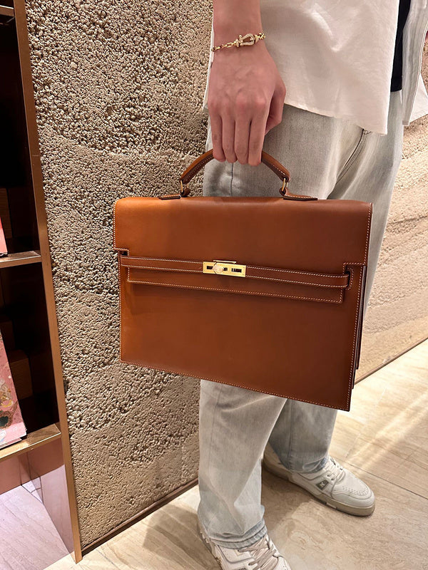 Interior view of contemporary premium bag