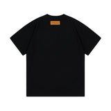 Side profile of Louis Vuitton cotton t-shirt with relaxed-fit cut