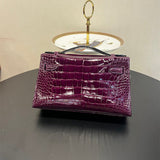 Close-up detail of refined bag design