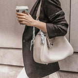 Tailored handbag styled for everyday wear