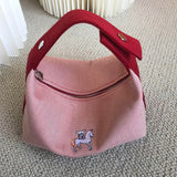  effortless top-handle bag styled with outfit 12