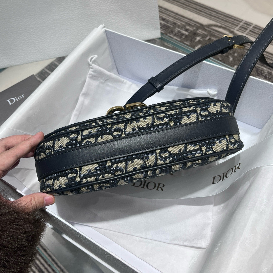Christian Dior Small Besace Bag detail shot – designer craftsmanship and quality