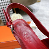 Hermes shoes Style 316 - texture and material detail