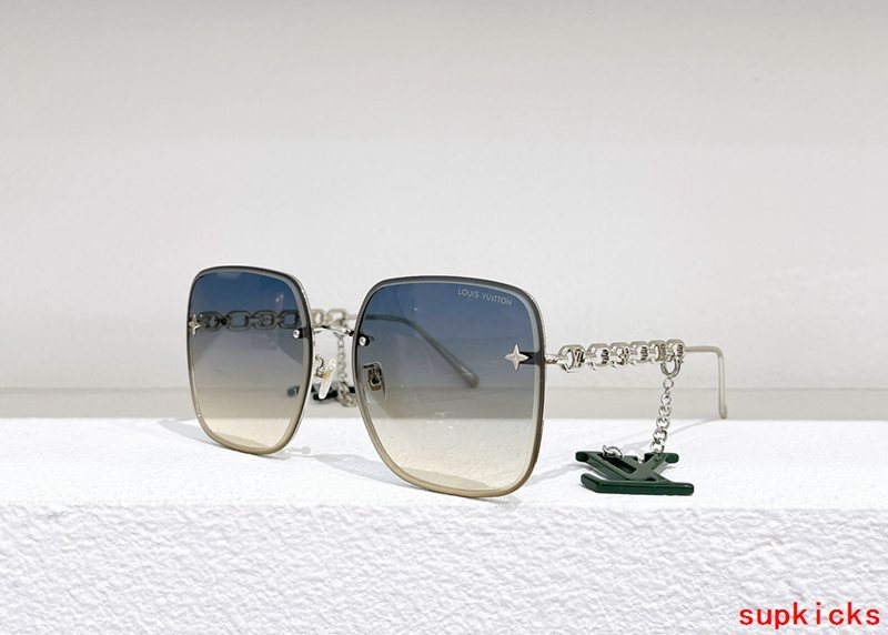 Front view of Louis Vuitton unisex sunglasses