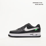 Side profile of Nike clean off-white sneakers bold athletic profile