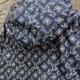 Front view of Louis Vuitton luxury clothing with everyday silhouette