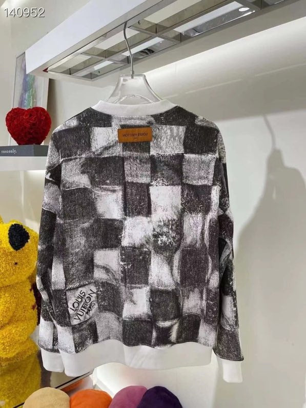 Side profile of Louis Vuitton luxury clothing with streetwear-inspired cut