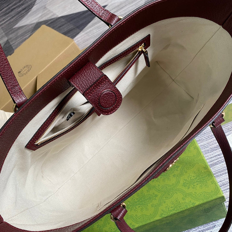 Side profile of refined chic women's handbag – women's statement bag