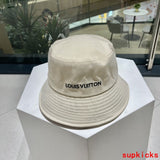 Close-up detail view of Louis Vuitton unisex cap