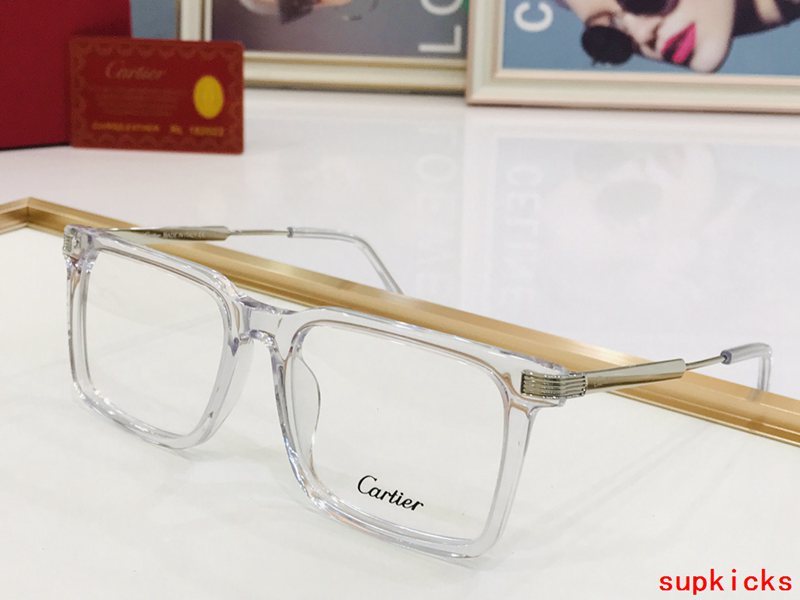 Angled view of Cartier unisex sunglasses