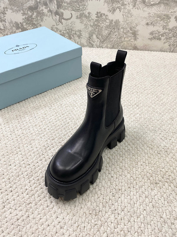 Prada shoes front view designer style