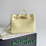 Statement Faux Leather Handbag - Smooth Faux-Leather Exterior | Women's Statement Accessory #1571 - front view (image 1) of designer-inspired handbag