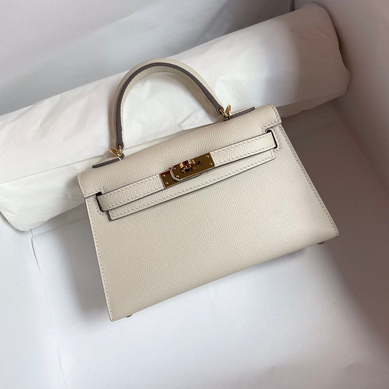 Close-up detail of graceful bag design