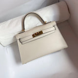 Close-up detail of graceful bag design