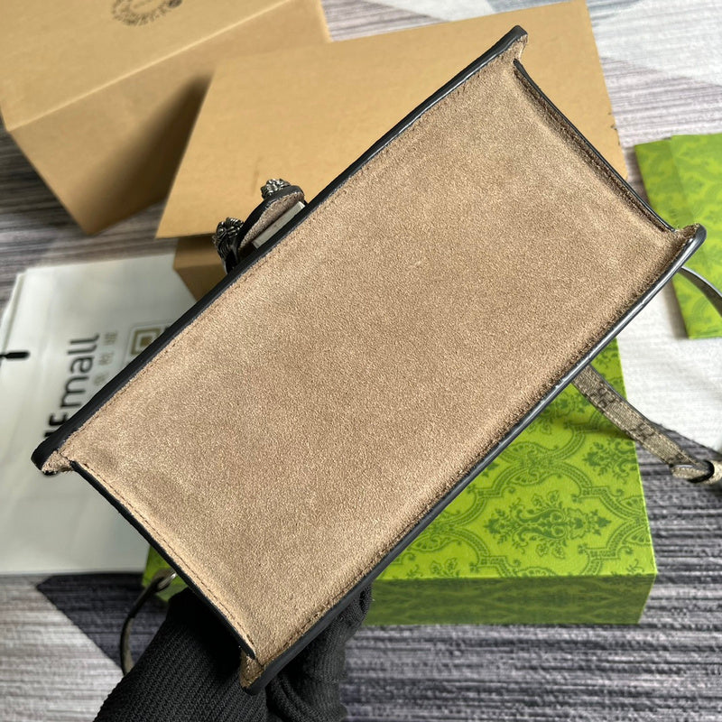 Back view of chic polished women's handbag – women's designer-style accessory
