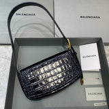 Chic Faux Leather Handbag - Premium Craftsmanship Detailing | Women's Statement Accessory #391 - close-up detail shot (image 3) of designer-inspired handbag